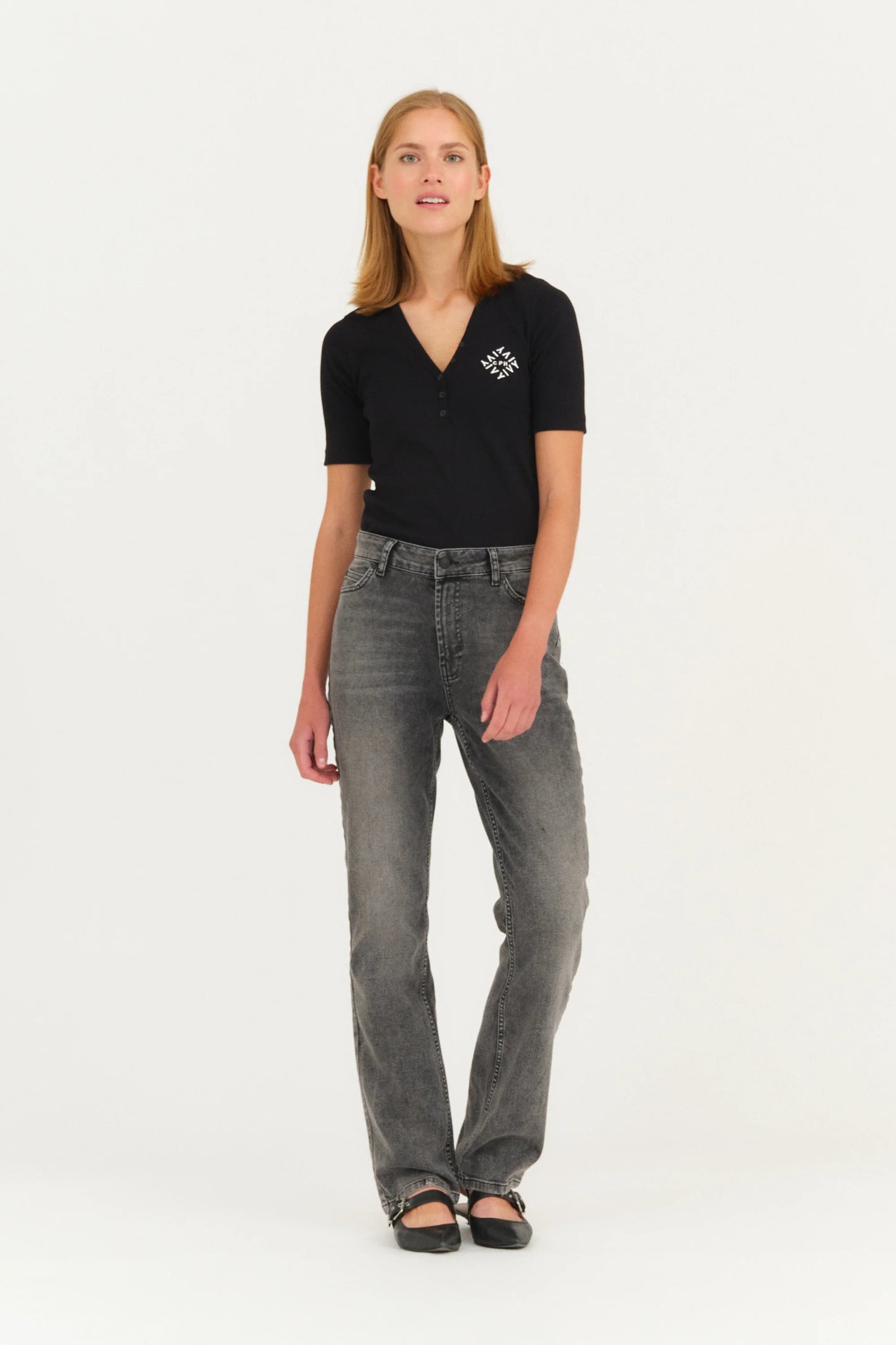 grijze jeans voor dames online