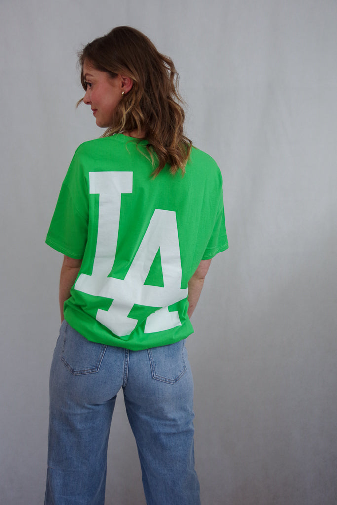 T-shirt limoen groen