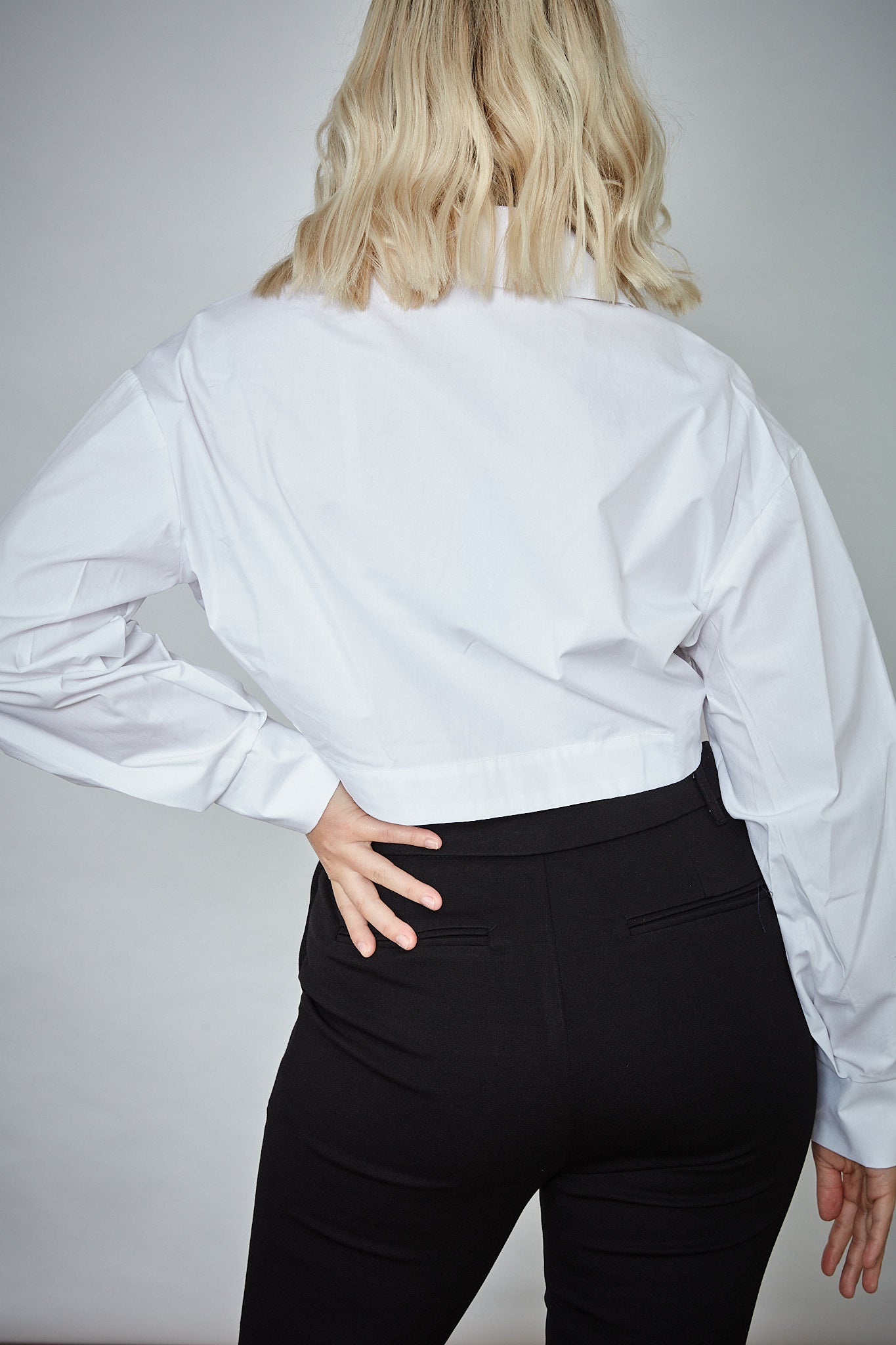 Jhenit - cropped blouse wit