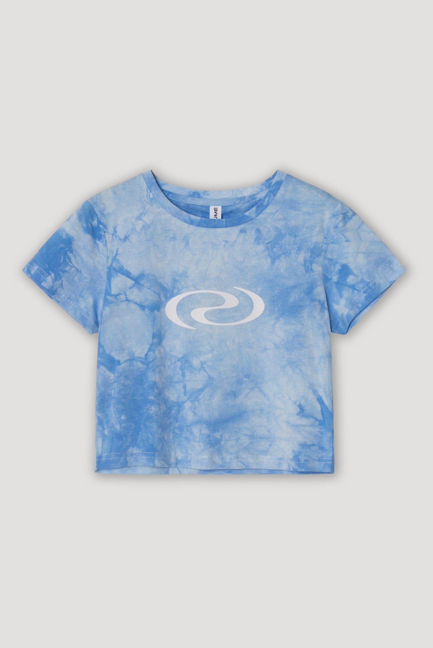 Résumé - cropped t-shirt met tie dye print