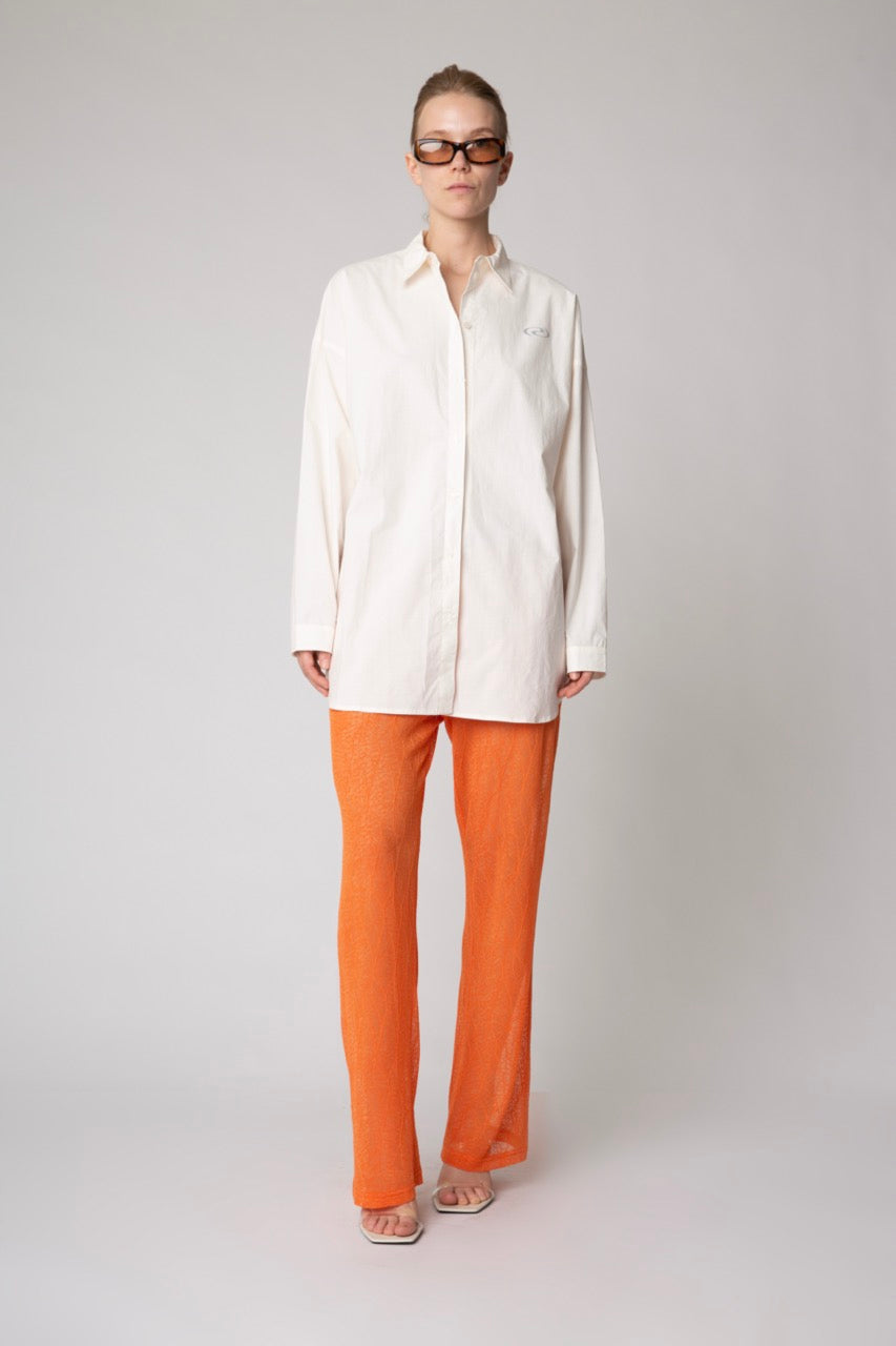 Résumé - oversized blouse with long sleeves off white