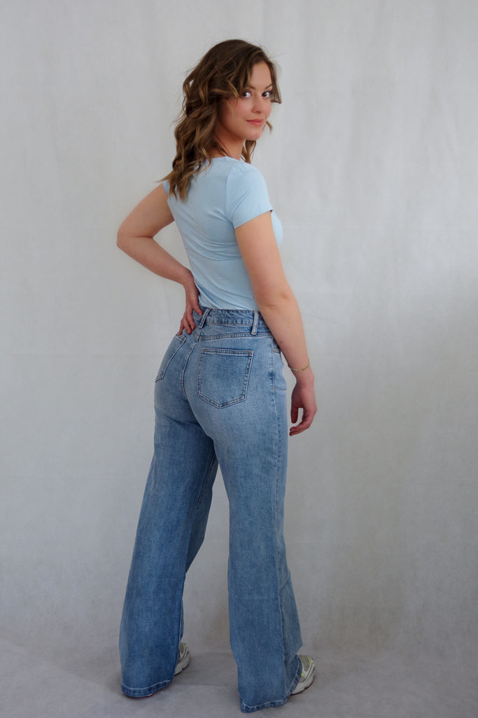 Jeans wide leg