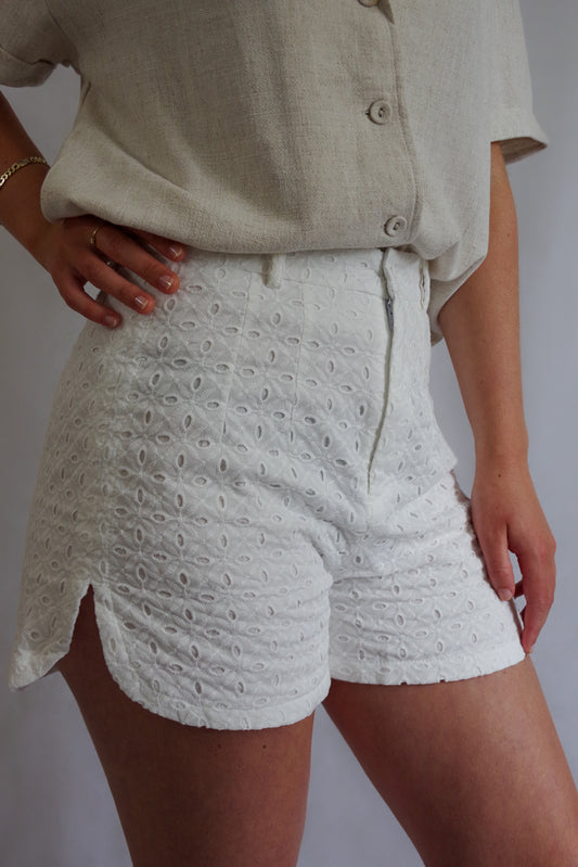 Buttoned shorts