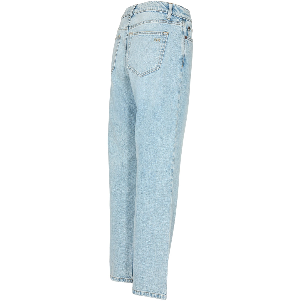 IVY Copenhagen - lichtblauwe jeans met hoge taille