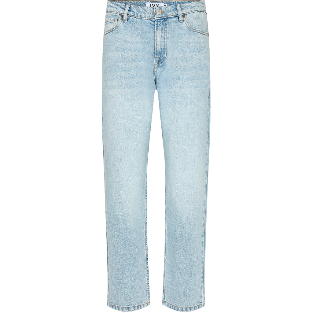 IVY Copenhagen - lichtblauwe jeans met hoge taille